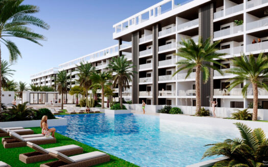 Modern Apartment at only 800 meters from the beach in La Mata