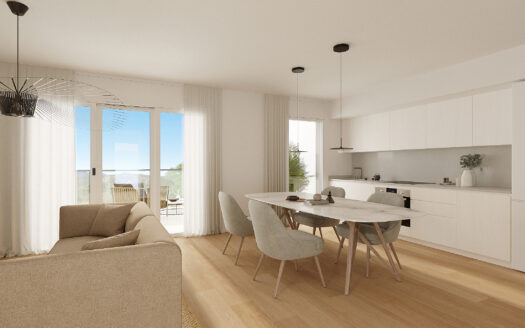 Modern townhouses with mountain and  seaviews in Finestrat.