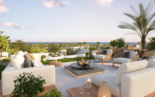 Villa ' s met een panoramisch uitzicht op Polop