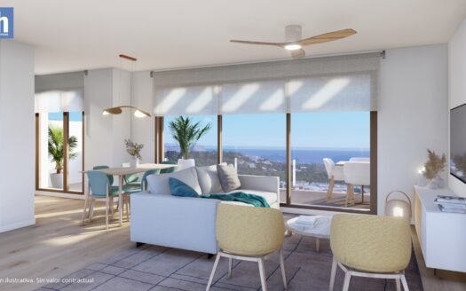 Townhouse with sea views in La Nucía