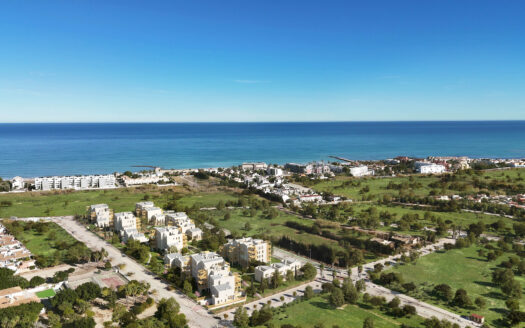 Modern apartments at 350m from the beach in Denia-El Verger