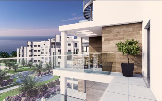 Penthouse on first line on the beach in Denia