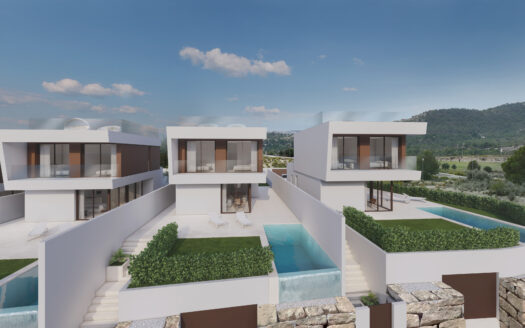 Luxury villas with seaviews in Finestrat