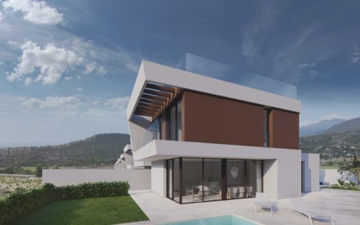 Luxury villas with seaviews in Finestrat