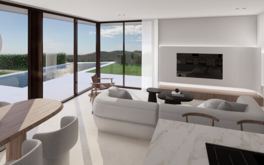 Luxury villas with seaviews in Finestrat