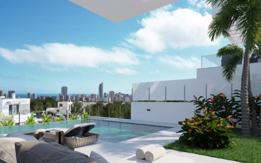 Luxury villas with seaviews in Finestrat