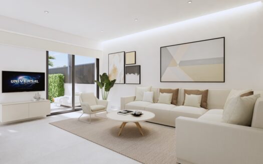 Beach villas in Los Acazares