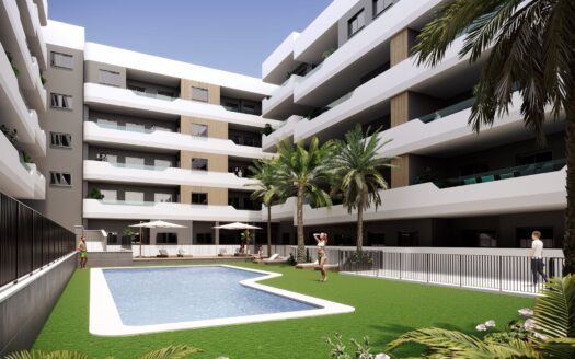 Modern Apartments at 800 Meters from the Beach in Santa Pola