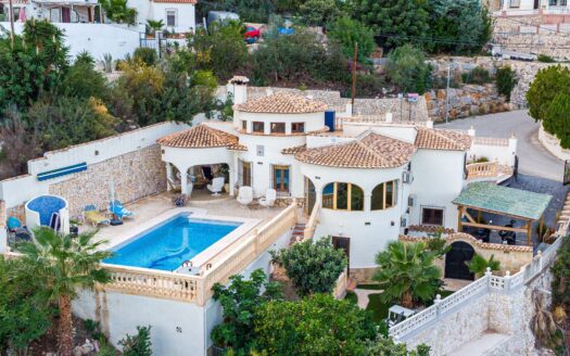 Spectacular Detached Villa with Sea Views in Oltamar, Calpe