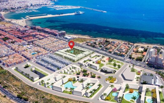 Modern apartements with sea views only 250 from the beach in Torrevieja