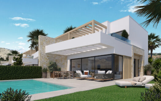 Modern semi detached villas on the Font dde Llop Resort – Alicante