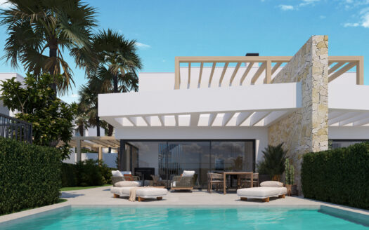 Modern semi detached villas on the Font dde Llop Resort – Alicante