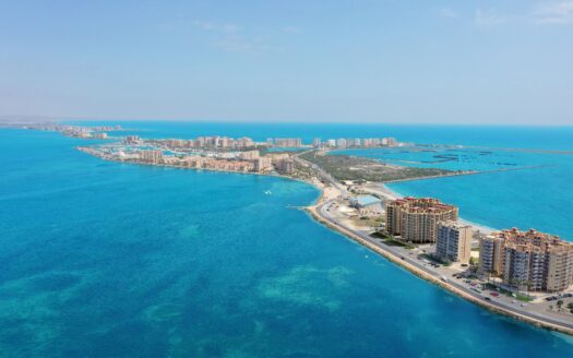 First line beachfront apartments in La Manga