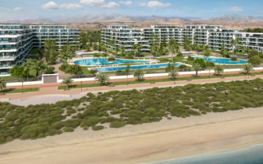 First line beachfront apartments in Almeria