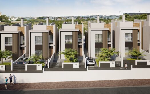 Modern townhouses in Torrevieja