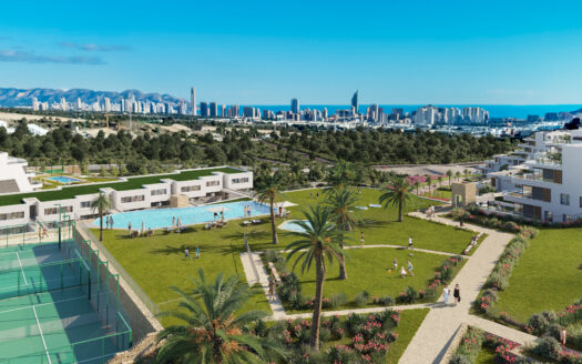 Key ready duplex penthouse with sea views in Finestrat